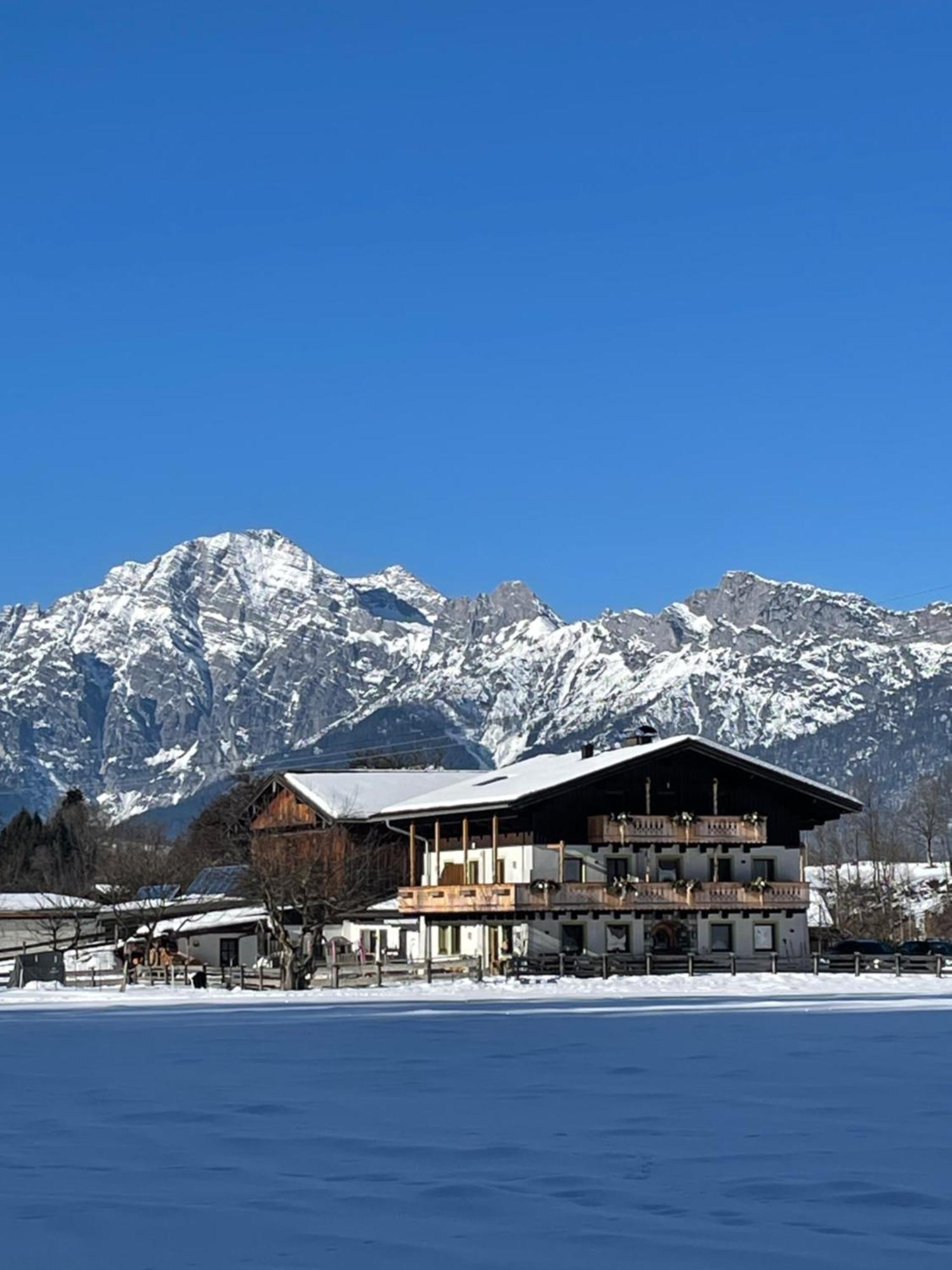 Obermuehlhof Apartment Saalfelden Ngoại thất bức ảnh